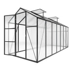 Czarna szklarnia Gulches 6×14 ft z podstawą