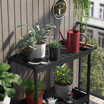 Zestaw 2 małych doniczek z recyklingu