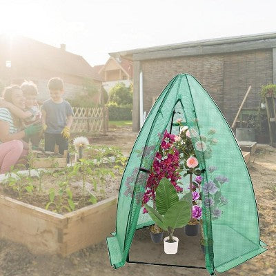 Sześciokątna szklarnia ogrodowa 54x54x71