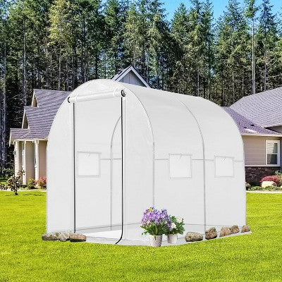 GustoWave przestronna szklarnia z oknami