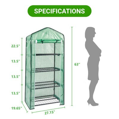 Karl Home wysoka szklarnia balkonowa