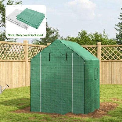 Outsunny zestaw 2 pokrowców szklarniowych